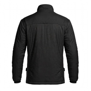 Veste Softshell Noire Active GYM, Tactique, à Capuche, Doublée Polaire, Imperméable, Coupe-Vent, Fermeture Éclair Frontale, Séchage Rapide, Respirante - Product Image 6