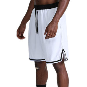 Pantalones Cortos Deportivos Unisex de Alto Rendimiento, Transpirables, de Secado Rápido, con Bolsillos de Lona, para Entrenamientos Deportivos, Diseño Sólido - Product Image 6