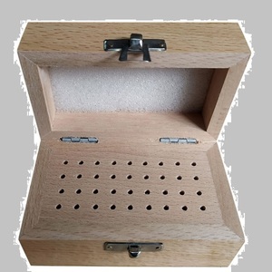 Caja de madera de alta calidad con 20 agujeros para herramientas de fabricación de joyas, venta al por mayor, precio más bajo, mejor producto para la fabricación de joyas. - Product Image 4