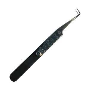 Herramienta de belleza para extensión de pestañas, para aplicación y estilizado de pestañas. Pinzas profesionales para extensión de pestañas para salón. - Product Image 5