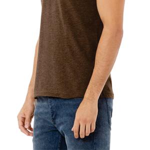 Camiseta Premium de Manga Corta con Cuello Redondo para Hombre, Tejido de Lana, Personalizable para Serigrafía y Uso Diario con Estilo - Product Image 5
