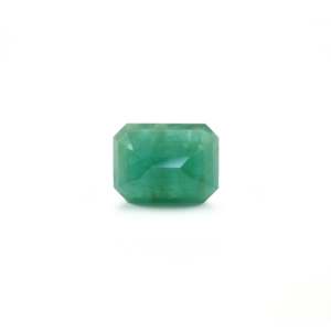 Natural Zambian Emerald Loose Stone 7.8 Carat Oval Faceted Fine Quality Certified Wholesale - Product Image 2