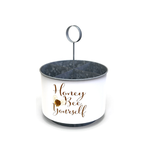 Organizador de encimera de hierro personalizado con cuatro secciones de almacenamiento y diseño portátil - Product Image 4