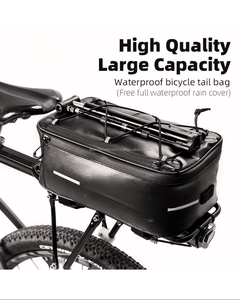 Bolsas de Ciclismo Unisex de PVC, Accesorio para Bicicleta para Desplazamientos, Cierre de Cremallera, Bolsas de Ciclismo Unisex de PVC - Product Image 3