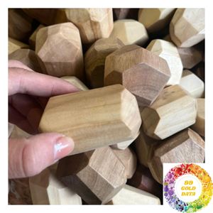 Natural <b>Wooden</b> Tumi Ishi Balance Stones Colorful <b>Stacking</b> Blocks for Children Kids Game <b>Toy</b> Wholesale - Product Image 2