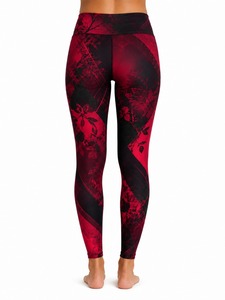 Breathable Hip-Lifting Yoga Eco-Friendly Knitted High <b>Tight</b>-Fitting Scrunch Butt Leggings Women Casual Outdoor Running Fitness - Product Image 5