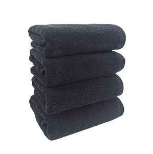 Customized Colors Sizes Adult Wholesale Solid Color Pakistan Made Organic Compressed Embroidery <b>Bath</b> <b>Towel</b> <b>Sets</b> - Product Image 4