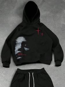 Chándal con Capucha para Hombre, Personalizado, de Invierno, 100% Algodón, Transpirable, Ligero, Informal, a la Moda, Talla Adulto, en Oferta - Product Image 2