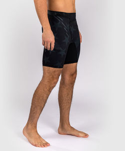 Pantalones Cortos de MMA con Diseño de Logotipo Negro Personalizado, Material de Spandex para Peleas, Boxeo, Grappling, Artes Marciales, Servicio OEM - Product Image 5