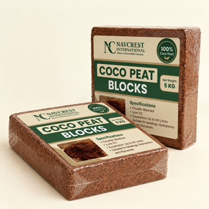 Bloc de cocopeat naturel écologique de 5 kg pour applications de culture en pot et comme substrat fertilisant de jardin - Vente en gros - Product Image 2