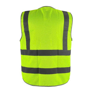 Chaleco de Seguridad Reflectante Personalizado Hivis, ANSI CLASE 2, LED Intermitente, Impermeable, Alta Visibilidad, para Hombre, para Exteriores - Product Image 2