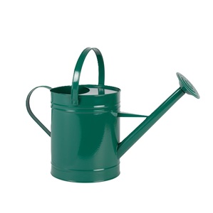 Arrosoirs en fer bleu marine pour la décoration intérieure et extérieure, arrosoir à eau artisanal, porte-fleurs avec poignée - Product Image 4