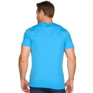 T-shirt de sport léger et doux en 90 % polyester et 10 % élasthanne, imprimé, écologique et respirant pour hommes – Vente en gros - Product Image 4