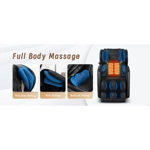 Poltrona Massaggiante Reclinabile a Gravità Zero con Pressione d'Aria su Tutto il Corpo 2024 - Product Image 2