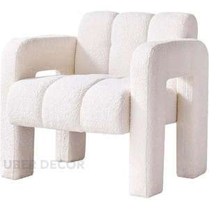 Avira Regal Boucle เก้าอี้สำหรับห้องนอนพร้อมส่ง - Product Image 5