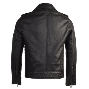 Classic Motorcycle <b>Mens</b> <b>Leather</b> <b>Jacket</b> Genuine <b>Leather</b> Premium Craftsmanship Stylish Comfortable Daily Fashion Wear - Product Image 2