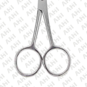 OEM Manufacturer's Beauty Salon Nail Cuticle Eyebrow Scissors and <b>Nose</b> Hair Scissors Smooth Stainless Steel <b>Nose</b> Hair Scissors - Product Image 5