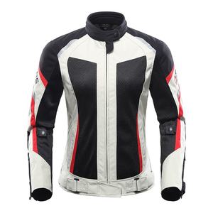 Chaqueta de Motocicleta de Verano para Mujer ES, Protectora y Transpirable, con Malla, para Ciclismo Urbano - Product Image 1