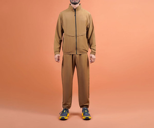 Survêtement unisexe personnalisé en nylon léger, coupe-vent respirant, style urbain imprimé pour homme, collection automne - Product Image 3