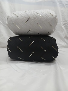 Sequins Work Embroidered <b>Fabric</b> Dress Material for Designer Apparel Bulk Wholesale OEM Export Worldwide Supply. - Product Image 3