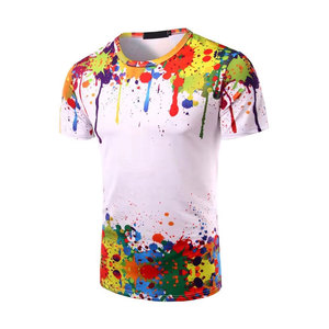 New Design 100% Cotton Sublimation T-Shirt Custom Printed Front Logo Regular Fit O-<b>Neck</b> Short Sleeve Breathable Wholesale Men - Product Image 1