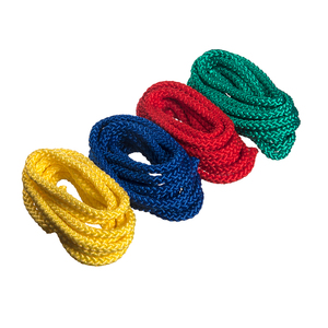Cuerda de Nylon Trenzado TSFI TRG-RCB6 para Animadoras, 9mm, con Anillo en D de Acero y Bucle Ajustable, Cinturón de Seguridad para Entrenamiento - Product Image 1