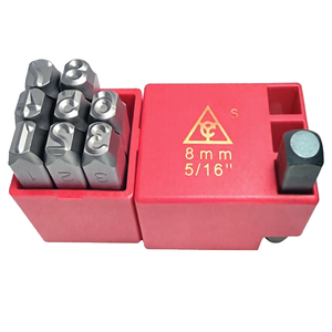 Juego de Sellos Numéricos Metálicos de 8 mm (S) 9 Piezas, Molde de Perforación para Herramientas de Marcado - Product Image 3
