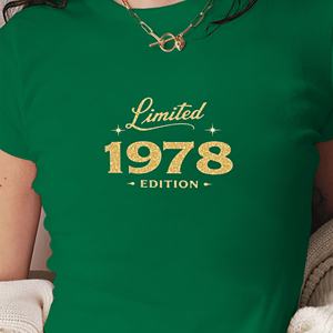 Camiseta corta moda mujer Edición Limitada 1978 - Product Image 2