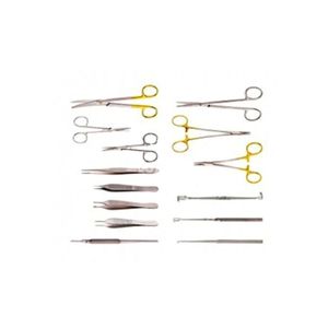 Juego de Instrumentos para Blefaroplastia - Kit de Cirugía de Párpados de Acero Inoxidable, Manual, con Certificación CE MOL por Dentavex - Product Image 5