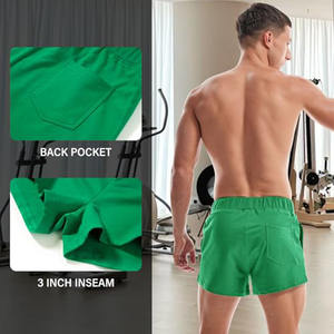 Pantalones cortos deportivos OEM al por mayor para hombre, holgados, con estampado personalizado, de verano, de algodón grueso de 380 g, pantalones cortos lisos para hombre - Product Image 3