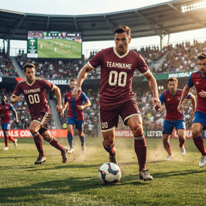 Kit de football de qualité supérieure, ensemble d'uniformes personnalisés pour les équipes, entraînement et compétition, fabricant de vêtements d'équipe de qualité, OEM ODM - Product Image 4