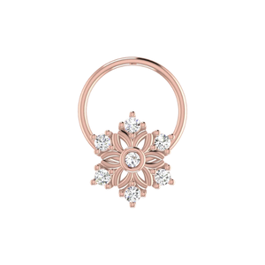 Piercing Nasal con Diamante Natural de 0.06 Quilates Ajretail - Color HI Claridad VS-SI - Product Image 2