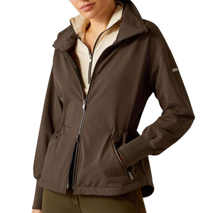 Chaqueta Softshell Impermeable y Cortavientos para Mujer, Diseño Acolchado con Cremallera y Estampado Personalizado, Transpirable, de 3 Capas de Microfelpa, para Invierno - Product Image 1