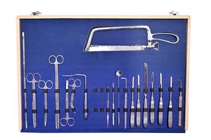 Kit de Instrumentos Quirúrgicos Manuales de Acero Inoxidable de la Mejor Calidad 2025, Certificado CE, Cirugía General Clase I, Autopsia Post-Mortem - Product Image 2