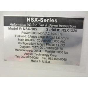Detector de Defectos por Inspección Macro Rudolph NSX105 - Product Image 4