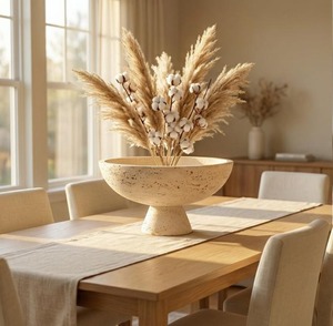 Cuenco Artesanal de Resina Lunavera, Centro de Mesa Decorativo de Epoxi Hecho a Mano con Forma Contemporánea para una Decoración del Hogar Sofisticada - Product Image 2