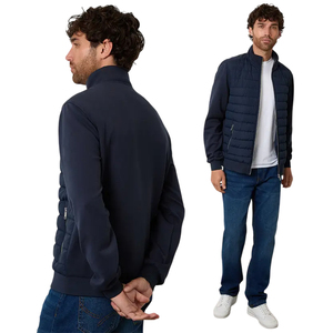 New Men's Quilted Puffer <b>Jacket</b> Men Outdoor Clothing <b>Padded</b> Winter Coat Fashion Streetwear Custom Private Label Puffer <b>Jacket</b> - Product Image 2