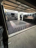 Garage Conteneur Moderne 20-40 pieds : Abri de Voiture Préfabriqué en Acier, Abri de Stationnement Multi-Véhicules, Entrepôt Modulaire pour 2-4 Voitures