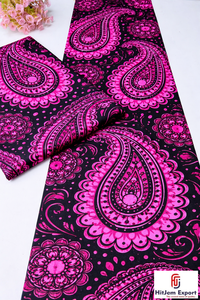 Tela de Poliéster con Estampado de Cera Premium para la Producción de Prendas con Logotipo Personalizado y Marca Mozambique Hecha a Medida por Hitjem Export - Product Image 2