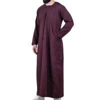 Robe Thobe légère décontractée pour hommes, style Dubaï - Vente directe d'usine de haute qualité de Al Aseel