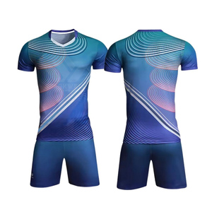 ชุดเสื้อฟุตบอลชายสีแดงดำแบบกำหนดเอง กางเกงขาสั้นคอกลมแขนกุด พิมพ์ลายดิจิทัล ระบายเหงื่อได้ดี ผลิตจากโพลีเอสเตอร์ เอวยางยืด - Product Image 4