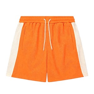 Men's <b>Black</b> Breathable Canvas 220g Solid Mid Elastic Waist Casual <b>Shorts</b> with Pocket - Product Image 6