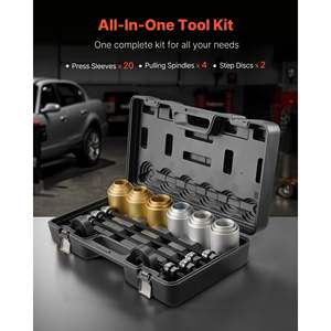 Kit de Herramientas de Reparación Automotriz de 26 Piezas, Herramientas de Extracción e Inserción de Bujes de Acero, Compatible con Motores LCV y HGV, con Estuche de Transporte - Product Image 5