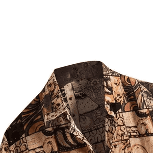 T-shirt Hawaïen Homme au Design Élégant, Léger, Anti-Plis, Confortable et Respirant – Qualité Supérieure – Grande Vente - Product Image 3