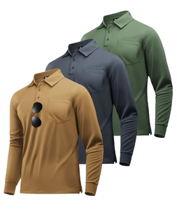 <b>Men</b> Performance <b>Polo</b> Shirt Lightweight Breathable Sports Casual Wear Private Label Production - Product Image 2