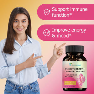 Mélange naturel de probiotiques pour la santé vaginale et le soutien de l'humeur, capsules conçues pour les femmes, best-seller pour l'équilibre intestinal et la régulation hormonale - Product Image 2