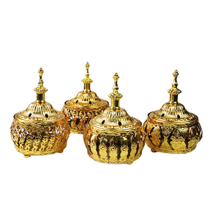 เตาเผาบัคฮูร์โลหะ กลิ่นไม้จันทน์หอม เป็นมิตรกับสิ่งแวดล้อม ราคาโรงงาน ที่วางธูปสำหรับวัด - Product Image 3