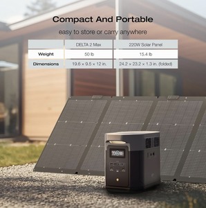 NUEVO EF ECOFLOW DELTA 2 Max + 2 Paneles Solares de 220 Vatios - Product Image 1