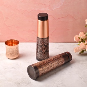 grade <b>copper</b> <b>bottle</b> BPA free <b>bottle</b> reusable <b>drink</b> <b>bottle</b> durable <b>copper</b> <b>bottle</b> lightweight <b>copper</b> <b>bottle</b> pure metal <b>bottle</b> - Product Image 3