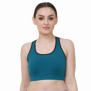 Sujetador Deportivo Transpirable de Alta Sujeción con Diseño Personalizado OEM para Mujer, con Logotipo Frontal Acolchado, para Yoga, Fitness, Entrenamiento y Running - Product Image 1